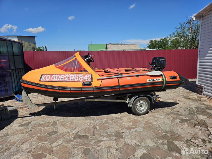 Лодка solar 450 jet