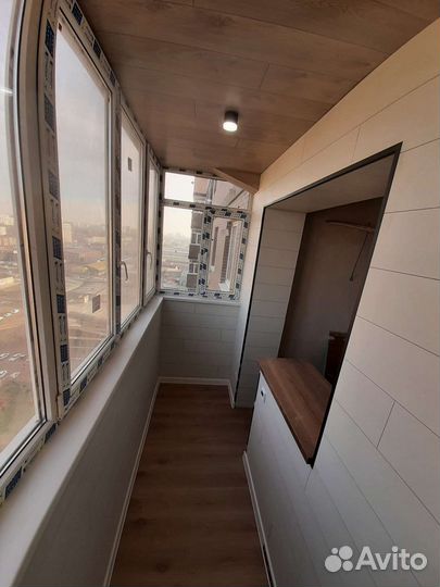 Отделка балконов расширение остекление под ключ