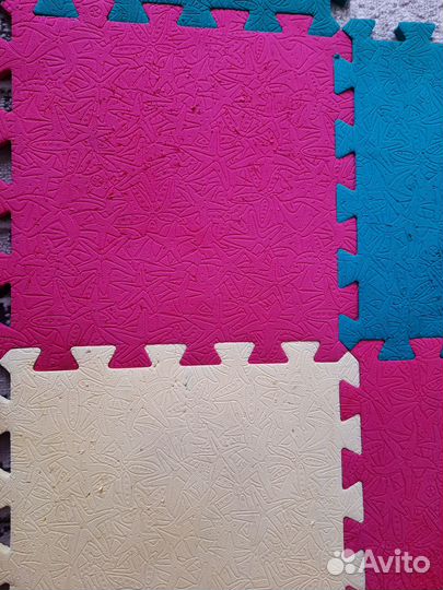 Детский мягкий коврик пазл