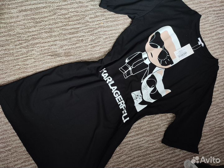 Футболка туника оверсайз