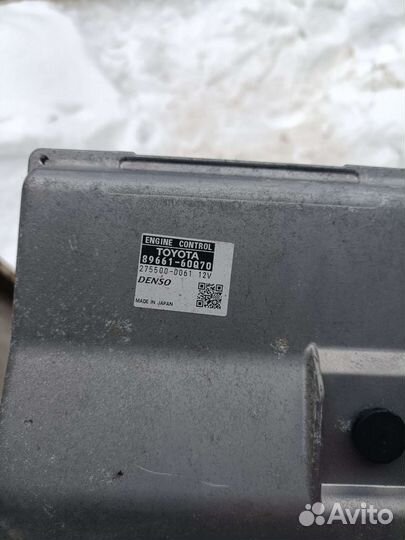 Блок управления двигателем Land Cruiser 200