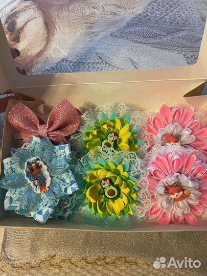 Школьные бантики наборами