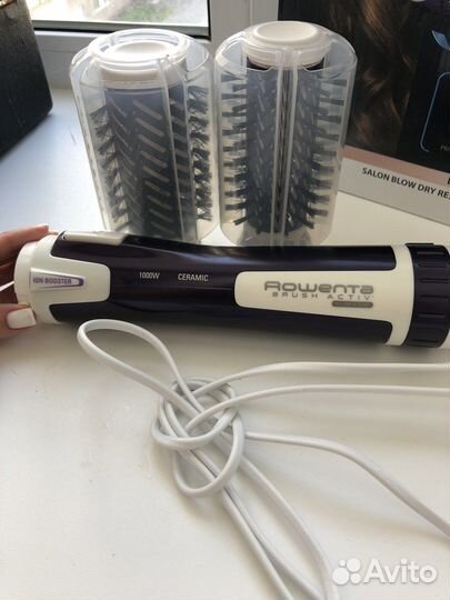 Фен щетка rowenta