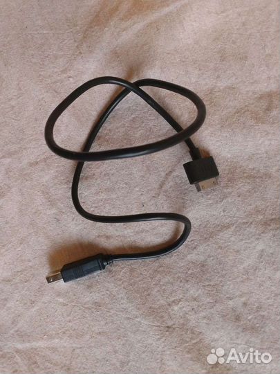 Кабель 30 pin apple USB B