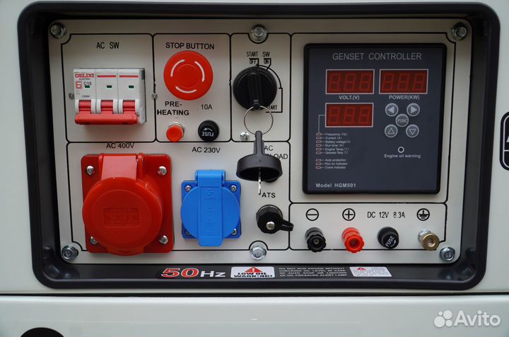 Электростанция дизельная 10 kW G-power с постоянны