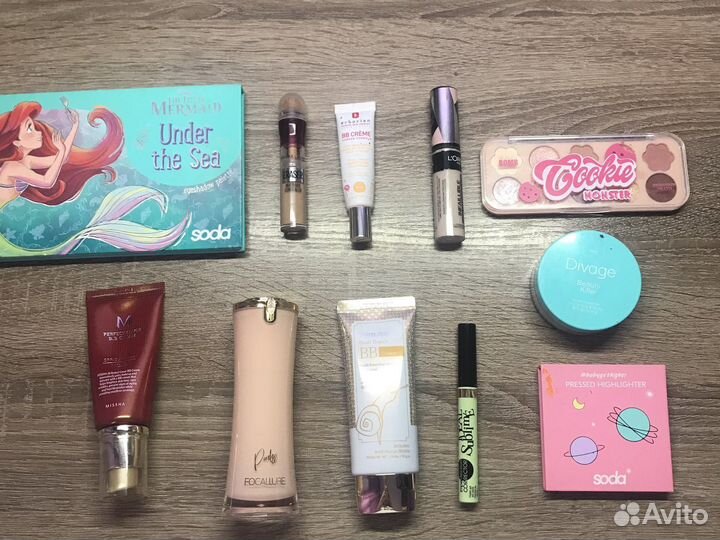 Косметика soda, missha,vivienne sab, beauty bomb