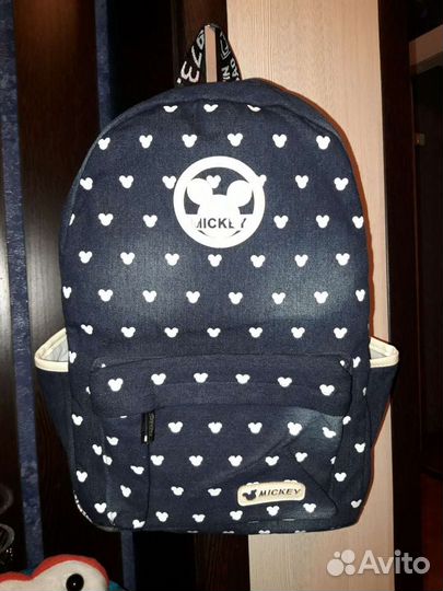 Рюкзак джинсовый