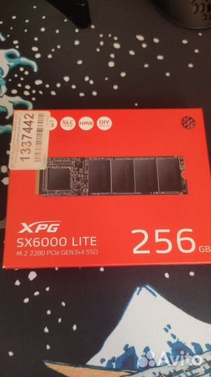 XPG SX6000 lite 256GB