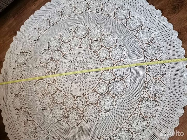 Скатерть на круглый стол, диаметр 158 см