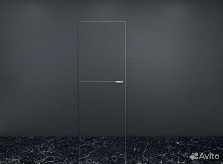 Скрытая дверь под покраску