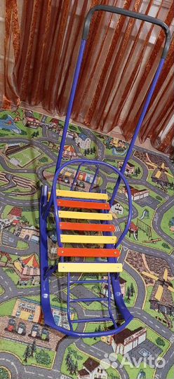 Санки с колесами