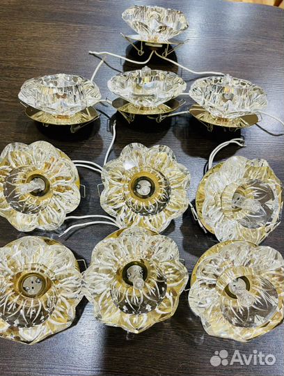 Точечные встраиваемые светильники