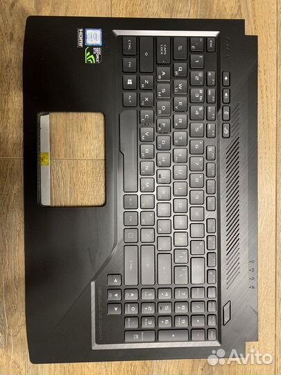 Топкейс asus rog strix gl503g