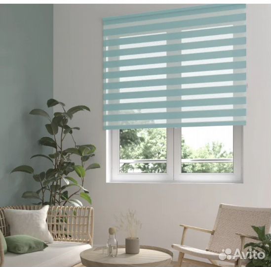 Рулонные шторы день-ночь