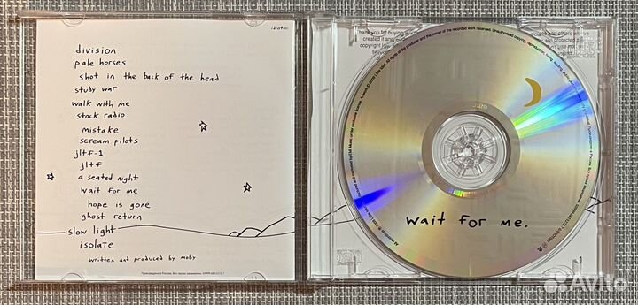 Moby - Wait For Me CD Rus