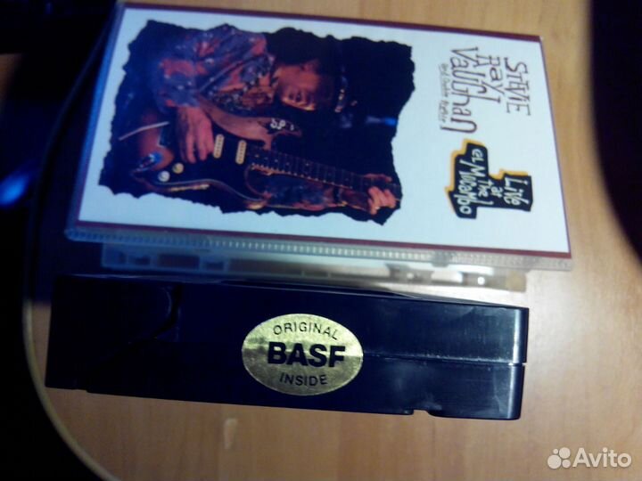 Видеокассета Stevie Ray Vaughan - Live