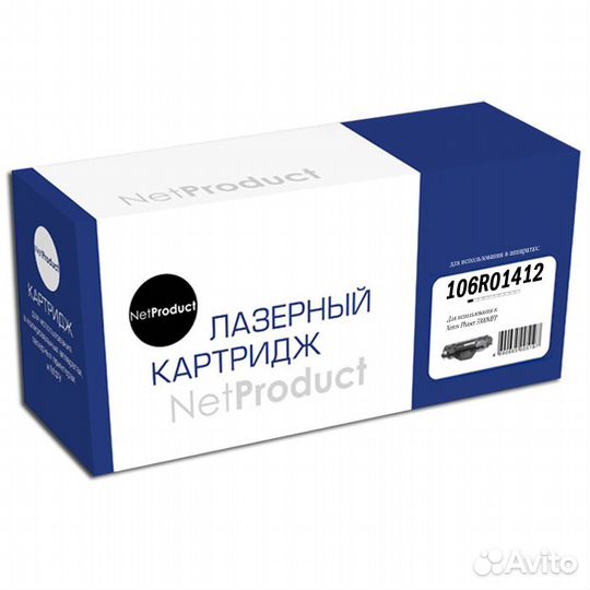 Картридж NetProduct (N-106R01412) для Xerox Phaser
