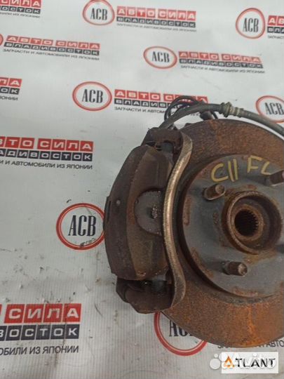 Ступица передняя левая nissan tiida