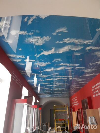 Натяжные потолки любой сложности