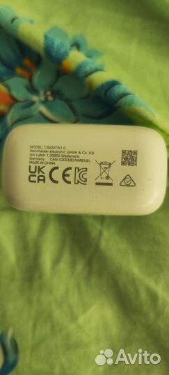 Беспроводные наушники Sennheiser cx200tw1