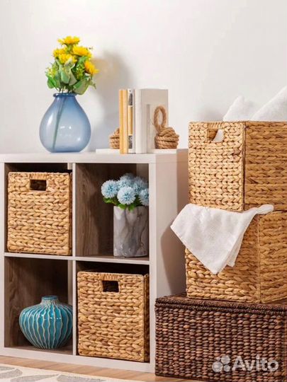 Коробка для хранения Корзина плетеная