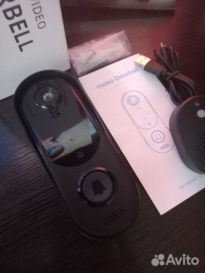 Умный звонок с камерой новый wi fi влагостойкий