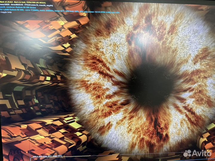 Asus ROG Strix RX 580 8GB OC. Отличное состояние