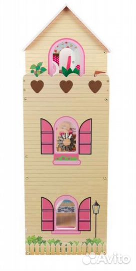 Кукольный домик 3х этажный и куклы Enchantimals