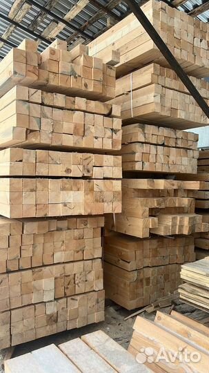 Доска обрезная 50х100х6000мм ГОСТ