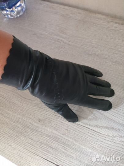 Перчатки женские кожаные 7.5