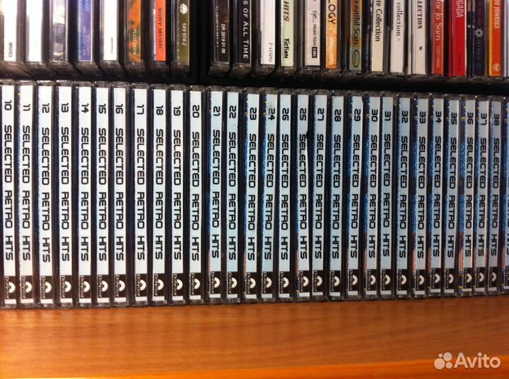 CD Музыка формат cdda Retro Hits Collection 110 шт