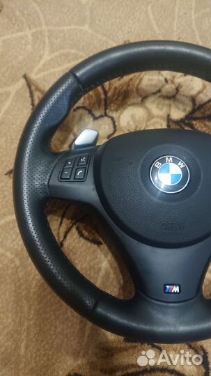 Руль бмв е 90 е87 м тех рейстайлинг с липестками