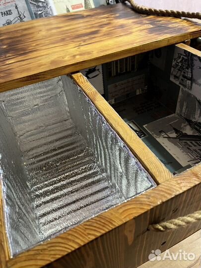 Сундук деревянный большой