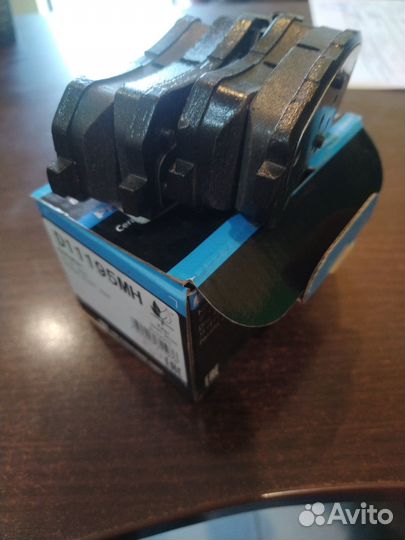 Колодки тормозные задние hyundai solaris Киа ceed