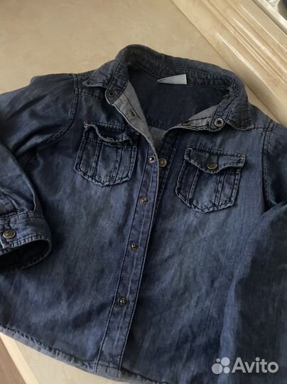 Рубашка детская для мальчиков 98-110