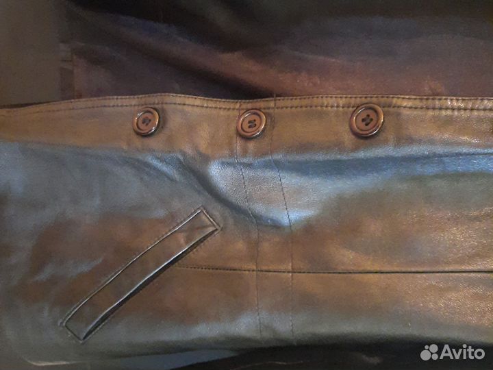 Куртка кожаная женская 46 48