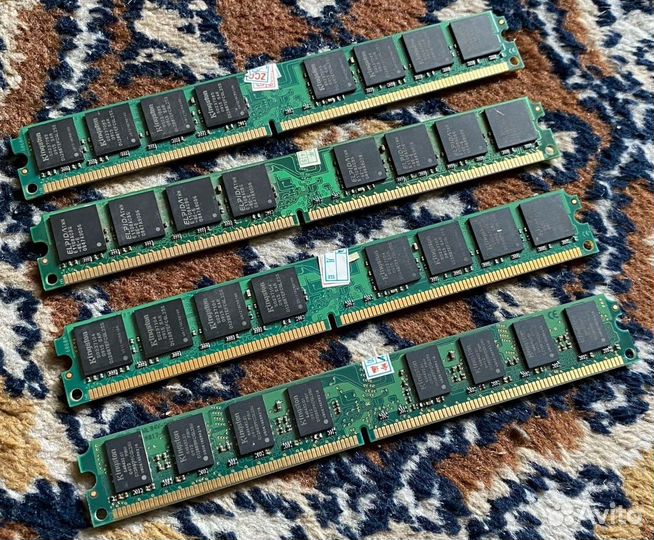 Оперативная память DDR2 8GB (4 x 2Gb)