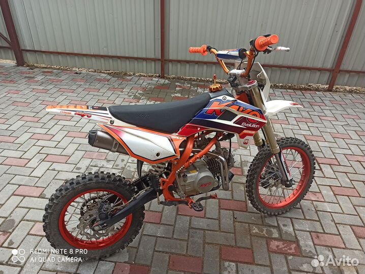 Питбайк Kayo Evolution YX125EA 17/14 KRZ