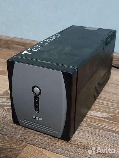 Ибп UPS FSP 1000va/600w без батарей