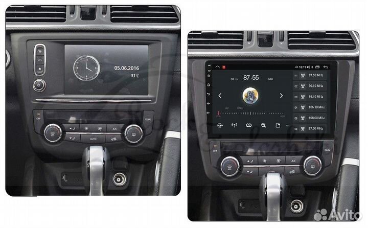 Магнитола Renault Kadjar 2015-2018 Android