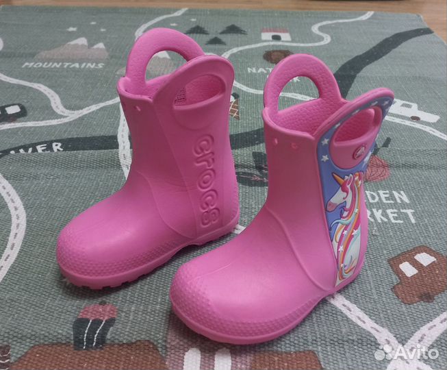 Сапожки crocs c7