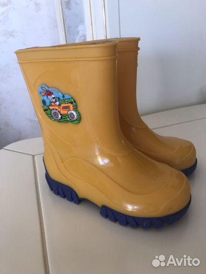 Сапожки детские резиновые