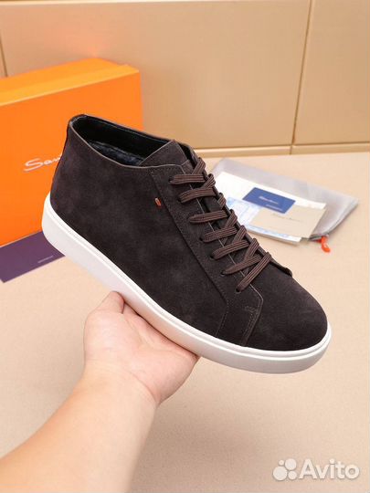 Полуботинки Santoni для успешных людей