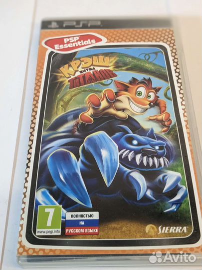 Игра PSP Крэш битва титанов