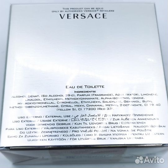 Versace Eros Pour Femme туалетная вода оригинал