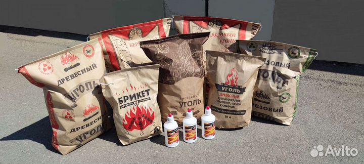 Уголь древесный березовый
