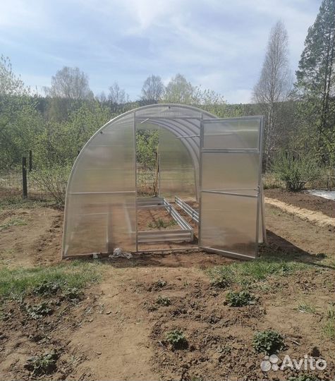 Теплица усиленная «Арочная » оцинкованная