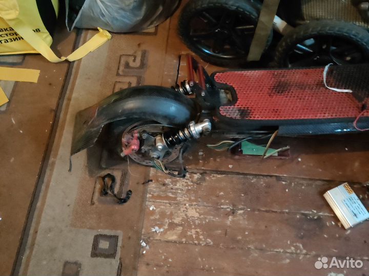 Электросамокат kugoo m4 pro бу на запчасти