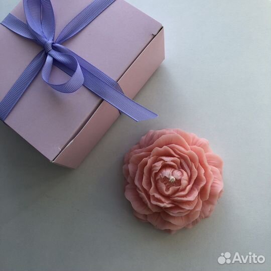 Соевая свеча пион