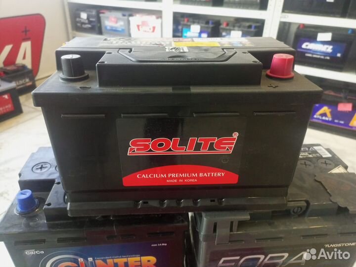 Аккумулятор Solite 71 Ач 670А о.п низкий
